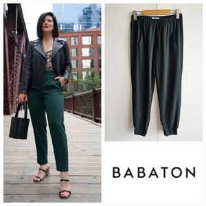 BABATON Dexter Trouser Pant Forest Green Size Small Aritzia